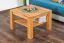 Tavolino salotto faggio massello "Wooden Nature" 122 | 45 x 65 x 65 cm | Design moderno e compatto