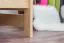 Letto singolo in pino massello naturale 84 | Rete a doghe inclusa | 80 x 200 cm | Design moderno