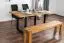 Tavolo da pranzo Nature 413 | Rovere massello oliato | Piano liscio | 160 x 90 cm