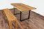 Tavolo da pranzo Nature 413 | Rovere massello oliato | Piano liscio | 160 x 90 cm