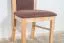 Sedia "Junco" 249 in faggio massiccio naturale | Design moderno | 98 x 48 x 50 cm | Seduta imbottita