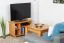 Mobile porta TV in pino massello ontano Junco 204 | 50 x 77 x 40 cm | Design moderno e pratico