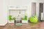 Set 2 cuscini per letto a soppalco Tim | Verde vivace | Comfort ottimale | Dimensioni compatte