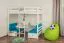 Set 2 cuscini per letto a soppalco Tim | Colore blu intenso | Comfort e stile moderno