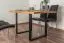 Tavolo da pranzo in faggio massello oliato | Piano rustico | 140 x 90 cm | Wooden Nature 411