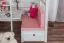 Coppia di cuscini per letto a soppalco rosa "Tim" | Comfort superiore | Design moderno