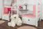 Coppia di cuscini per letto a soppalco rosa "Tim" | Comfort superiore | Design moderno