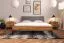 Letto francese Kumeu 01 | Faggio massello oliato | 140 x 200 cm | Design elegante