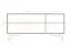 Cassettiera Timaru 11 rovere selvatico oliato / bianco, parzialmente massello - misure: 63 x 90 x 40 cm (h x l x p)