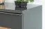Cassettiera Vaitele 28 | Antracite lucido e noce | 88 x 167 x 45 cm | Soft Close e LED