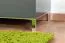 Cassettiera Vaitele 28 | Antracite lucido e noce | 88 x 167 x 45 cm | Soft Close e LED