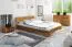 Letto matrimoniale super king size Tasman 04 | Rovere massello selvatico oliato | 200 x 200 cm | Design elegante