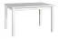 Set sala da pranzo 7 pezzi | 6 posti | Design moderno bianco | Tavolo allungabile laminato antigraffio | Resistente e durevole