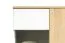 Vetrinetta Riemst 04 rovere/bianco | Design moderno | 194 x 60 x 40 cm | Spazio versatile