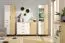 Armadio guardaroba Riemst 02 | Rovere e bianco | 194 x 60 x 40 cm | 3 ante, 1 cassetto, 7 ripiani