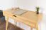 Scrivania Aurornis 64 | Pino massiccio naturale | 75 x 96 x 40 cm | Design moderno e robusto