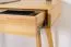 Scrivania Aurornis 64 | Pino massiccio naturale | 75 x 96 x 40 cm | Design moderno e robusto