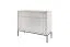 Set soggiorno Worthing 4 pezzi | Grigio, nero e oro | Design moderno ed elegante