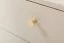 Soggiorno completo - Set 3 pezzi, beige effetto legno, gambe e maniglie: metallo, 1 mobile TV, 1 madia, 1 armadio