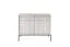 Set soggiorno Worthing 4 pezzi | Grigio, nero e oro | Design moderno ed elegante