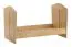 Cameretta completa - Set A "Mille", 3 pz, color rovere, 1 lettino, 1 cassettiera con fasciatoio, 1 armadio, bordi in ABS, Sistema "Soft-Close"