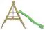 Altalena doppia con elemento di arrampicata 10 in LEGNO DI PINO, FSC® - Dimensioni: 303 x 180 cm (L x L)