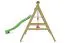 Altalena doppia con elemento di arrampicata 10 in LEGNO DI PINO, FSC® - Dimensioni: 303 x 180 cm (L x L)