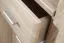 Elegante armadio Bratteli 05, colore: rovere Sonoma - Dimensioni: 203 x 180 x 32 cm (A x L x P), con ampio spazio di archiviazione