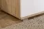 Vetrinetta moderna Kavieng 07 | Rovere/Bianco | 200 x 100 x 40 cm | Ampio spazio espositivo