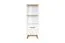 Scaffale Panduros 07 | Bianco pino e marrone rovere | 128 x 45 x 40 cm | Pratico e moderno
