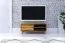Mobile porta TV in rovere massello oliato | 48 x 120 x 40 cm | Design elegante e robusto