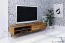 Mobile TV "Timaru" 32 | Rovere massello selvatico oliato | 48 x 220 x 40 cm | Eleganza naturale per il soggiorno