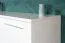 Cassettiera Siumu 12 | Bianco/Bianco lucido | 85 x 107 x 45 cm | 3 cassetti, 1 anta, soft close