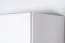 Armadio Siumu 23 | Ante battenti | Bianco lucido | 224 x 182 x 56 cm | Stile moderno