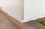 Armadio battente Siumu 39 | Bianco lucido | 224 x 317 x 56 cm | 7 ante, 6 cassetti | Design moderno