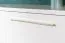 Cassettiera Siumu 12 | Bianco/Bianco lucido | 85 x 107 x 45 cm | 3 cassetti, 1 anta, soft close