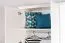 Armadio ante battenti Siumu 39 | Bianco lucido | 226 x 322 x 60 cm | Illuminazione LED integrata