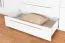 Armadio battente Siumu 38 | Bianco lucido | 226 x 322 x 60 cm | Illuminazione LED integrata