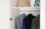 Armadio guardaroba Siumu 34 | Bianco/Bianco lucido | 224 x 272 x 56 cm | 6 ante, 4 cassetti, soft close