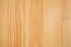 Armadio in legno di pino massiccio naturale 008 - Dimensioni 190 x 90 x 60 cm (H x L x P)