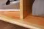 Armadio in legno di pino massiccio naturale 008 - Dimensioni 190 x 90 x 60 cm (H x L x P)