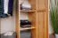Armadio in legno di pino massiccio naturale 008 - Dimensioni 190 x 90 x 60 cm (H x L x P)
