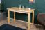 Tavolo rettangolare in pino massello naturale 001 | 75 x 120 cm x 60 | Design moderno e robusto | Facile da montare