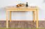 Tavolo rettangolare in pino massello naturale 001 | 75 x 120 cm x 75 | Design moderno | Robusto