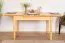 Tavolo allungabile in pino massello naturale 008 | Design moderno | 120/170 x 80 cm