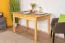 Tavolo allungabile in pino massello naturale 008 | Design moderno | 120/170 x 80 cm