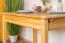Tavolo allungabile in pino massello naturale 008 | Design moderno | 120/170 x 80 cm