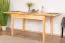 Tavolo allungabile in pino massello naturale 008 | Design moderno | 120/170 x 80 cm