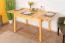 Tavolo allungabile in pino massello naturale 008 | Design moderno | 120/170 x 80 cm