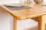 Tavolo allungabile in pino massello naturale 008 | Design moderno | 120/170 x 80 cm